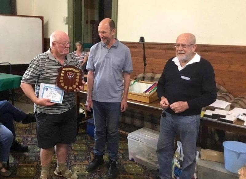 2017 Winner - John Honan wins the Rick Parker Perpetual Trophy for the Robert W. Strickland Free Form Design