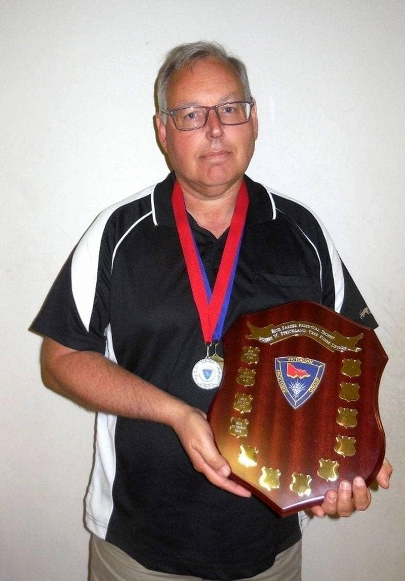 2019 Winner - Cliff Doornkamp wins the Rick Parker Perpetual Trophy for the Robert W. Strickland Free Form Design